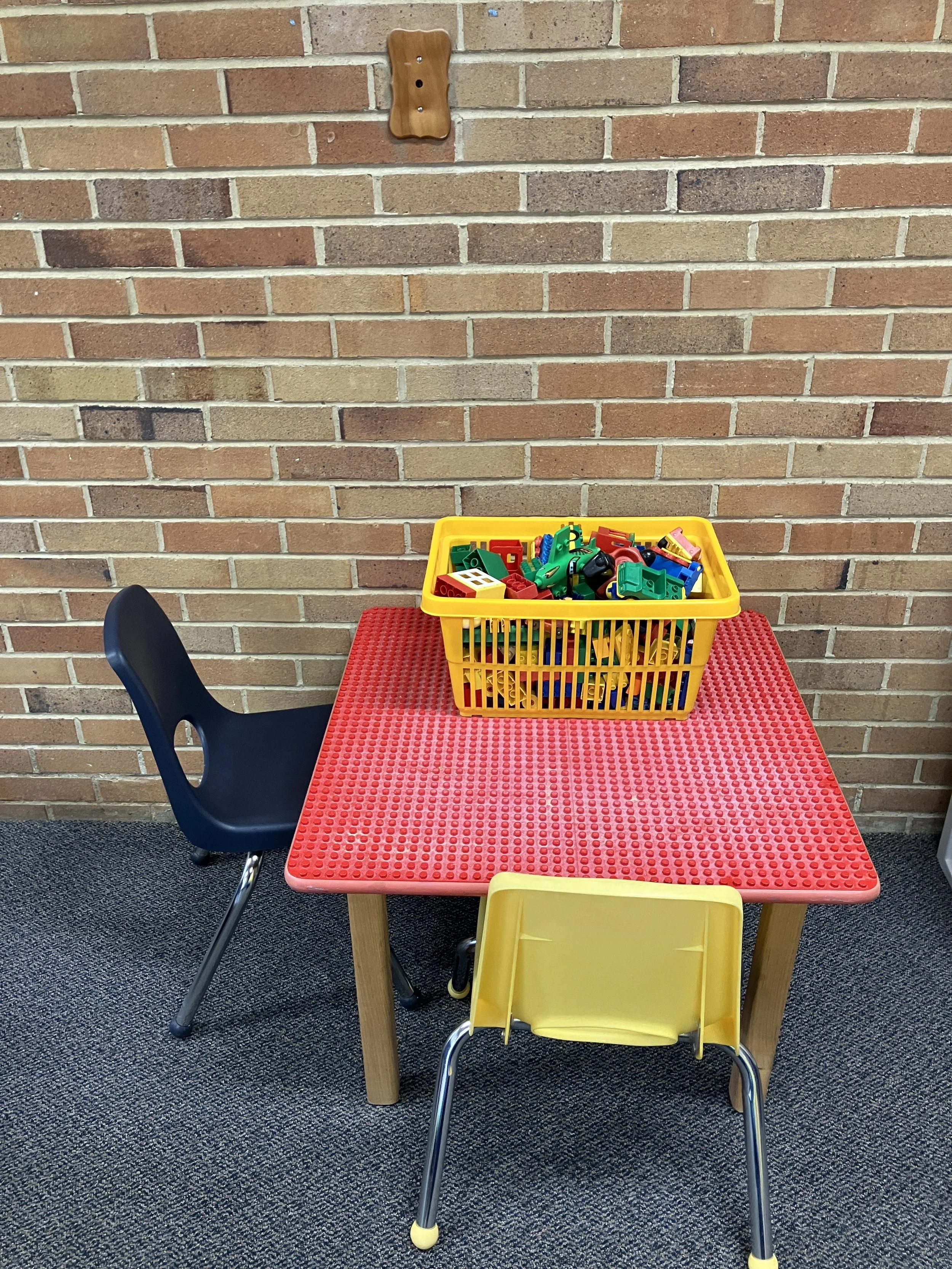 Block Table in the Special Room