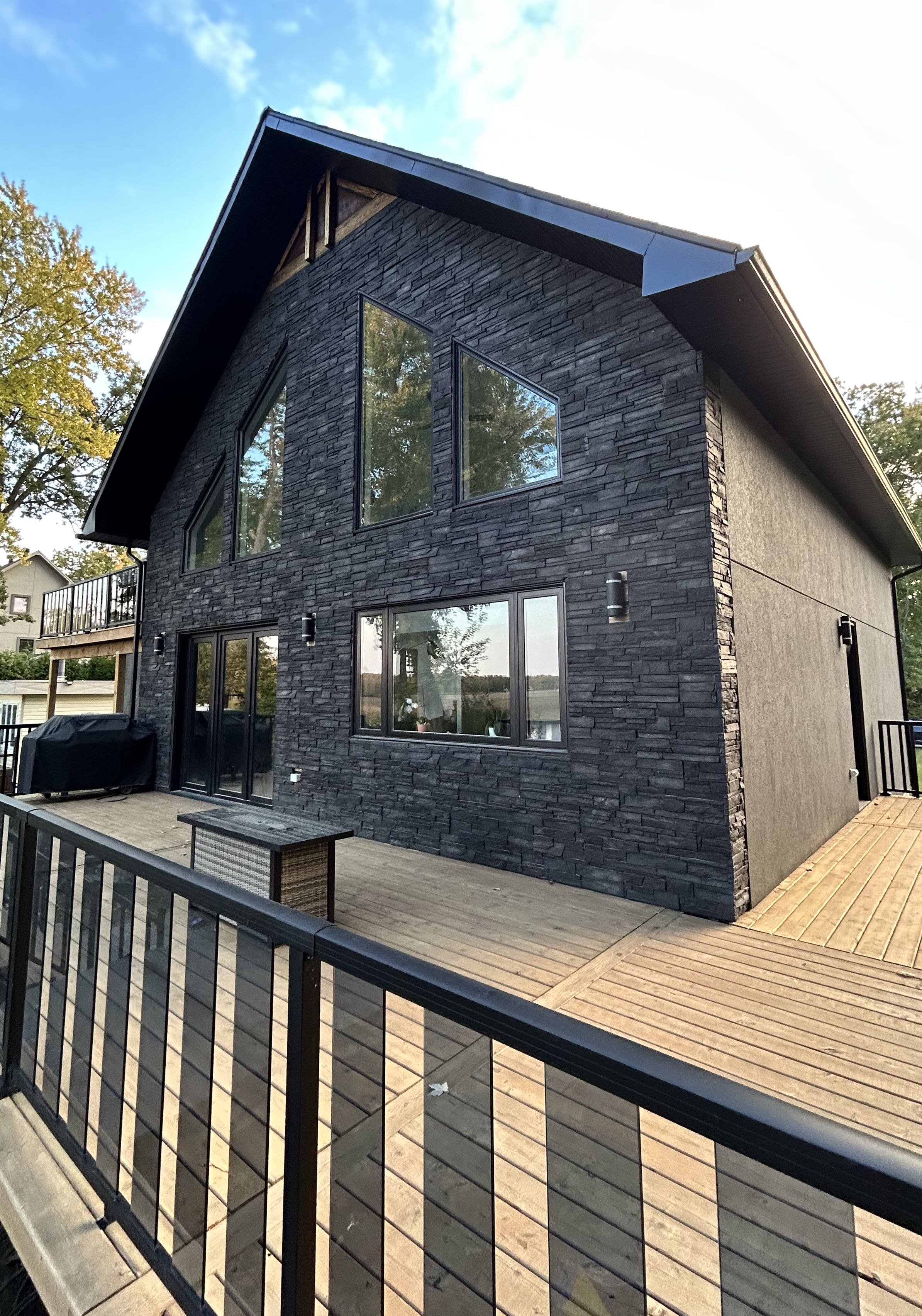 exterior deck staining
