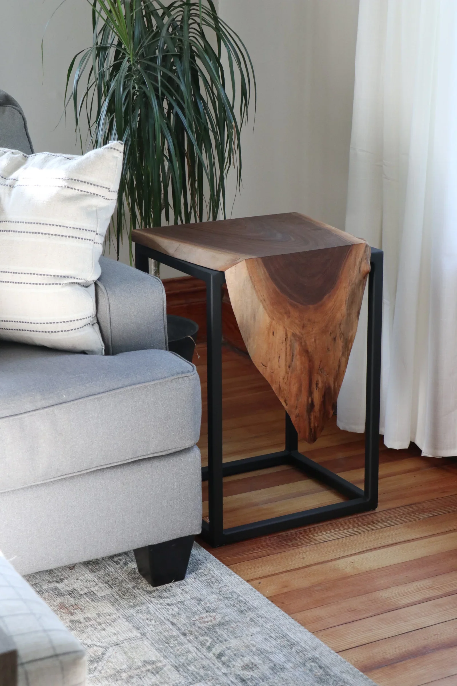 Live Edge Side Table