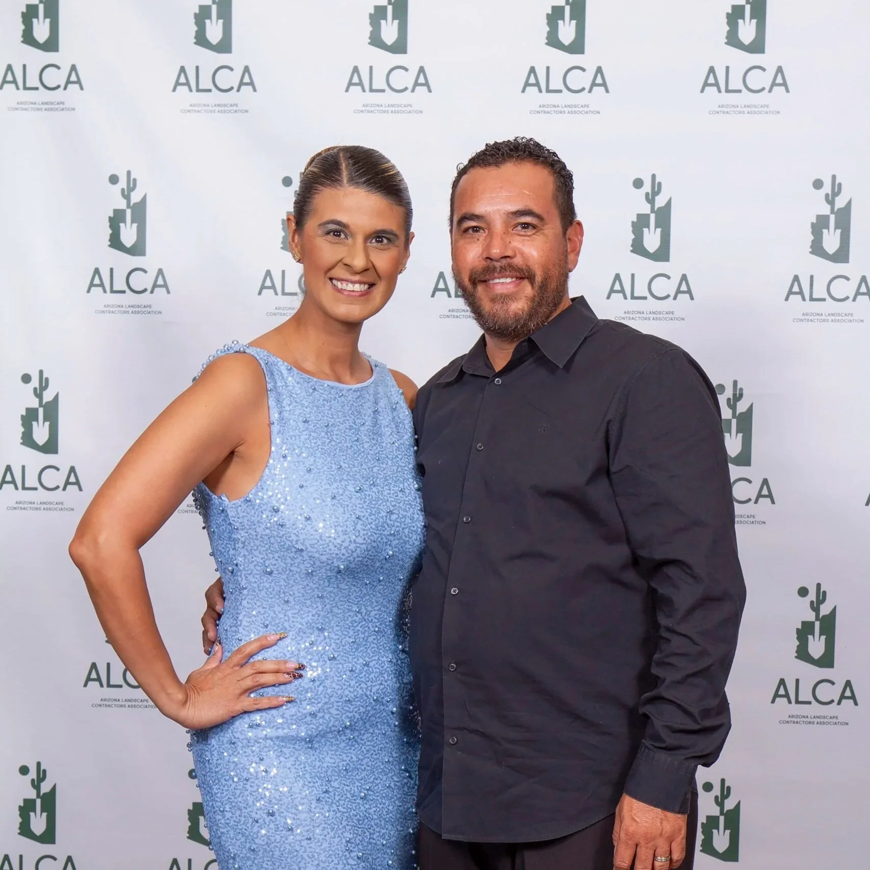 Landscape Manager Francisco Mendoze and Wife