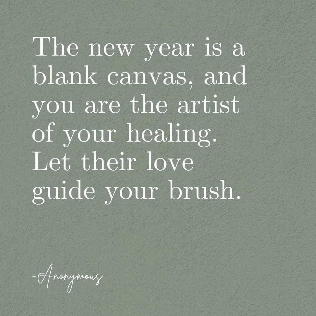 The new year may be a blank canvas, but you don&rsquo;t have to finish the masterpiece today. Grief has its own brushstrokes, sometimes soft and sometimes bold. 

While the world races to new beginnings, Mother Nature reminds us she is still deep in 