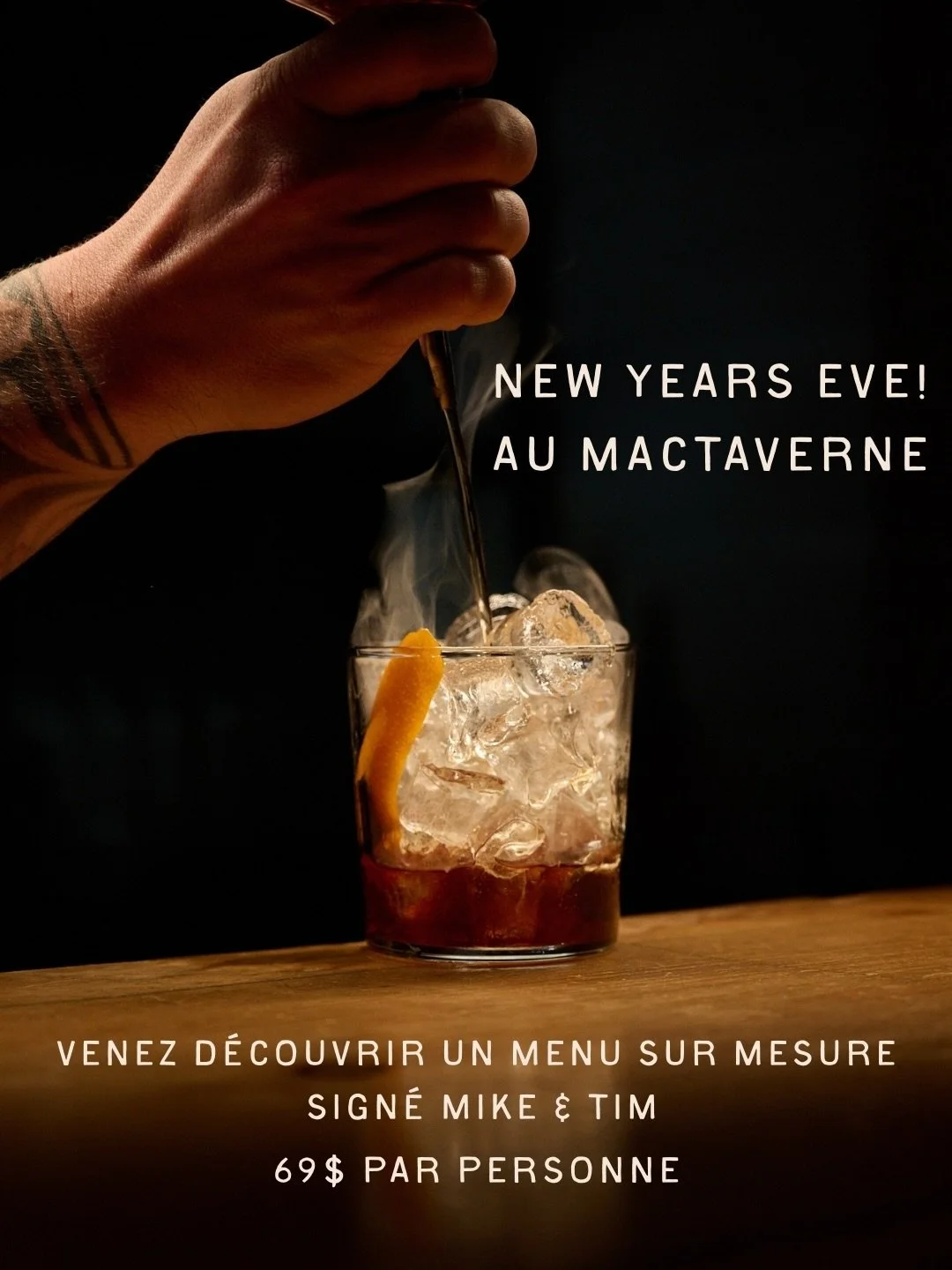 Venez c&eacute;l&eacute;brer le Nouvel An avec nous ✨
R&eacute;servez maintenant &mdash; lien en bio.
Merci pour tout l&rsquo;amour cette ann&eacute;e. Finissons-la ensemble. ❤️🍾