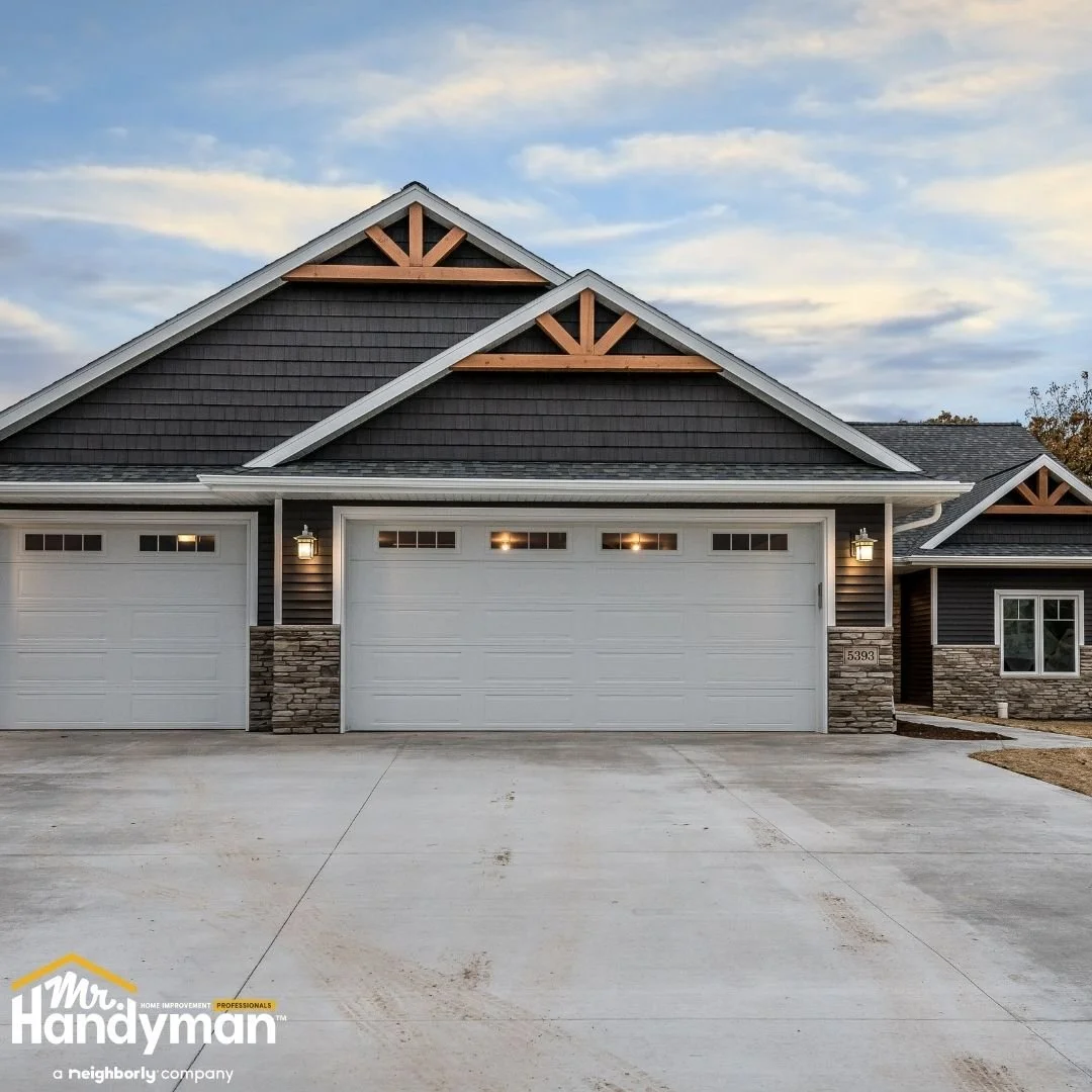 Exterior of home prepared for winter freeze protection, preventative maintenance by Mr. Handyman of Lehigh Valley