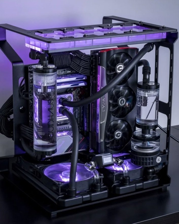 Custom Water-cooled Gaming PC Loop Service