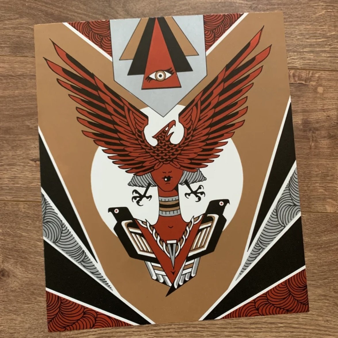"Eagle Eye" Lithograph Print