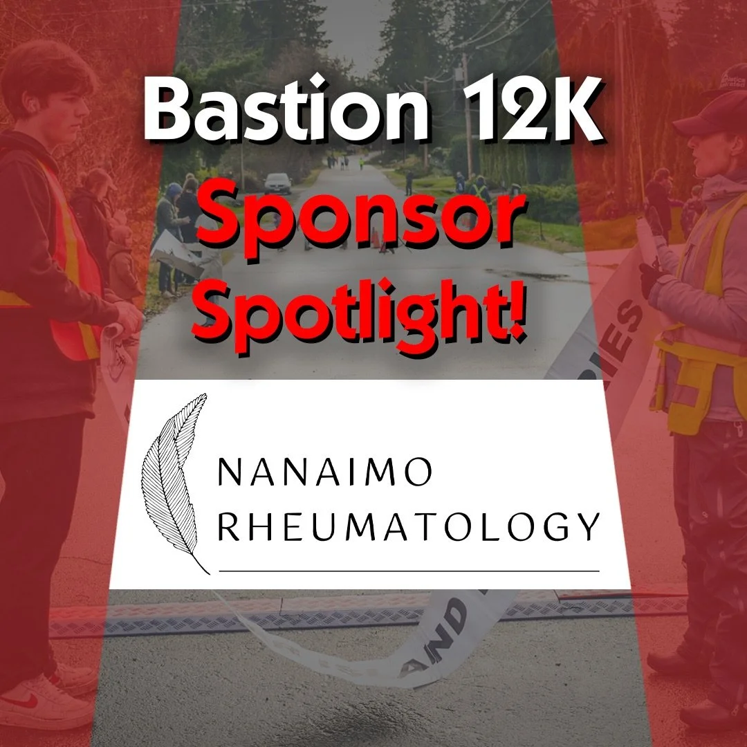 We&rsquo;re proud to recognize Nanaimo Rheumatology, our platinum local sponsor of the Bastion 12K! 🏆 Thank you for your generous $500 contribution, which helped make race day a success for runners and volunteers alike. Dr. Yip of Nanaimo Rheumatolo