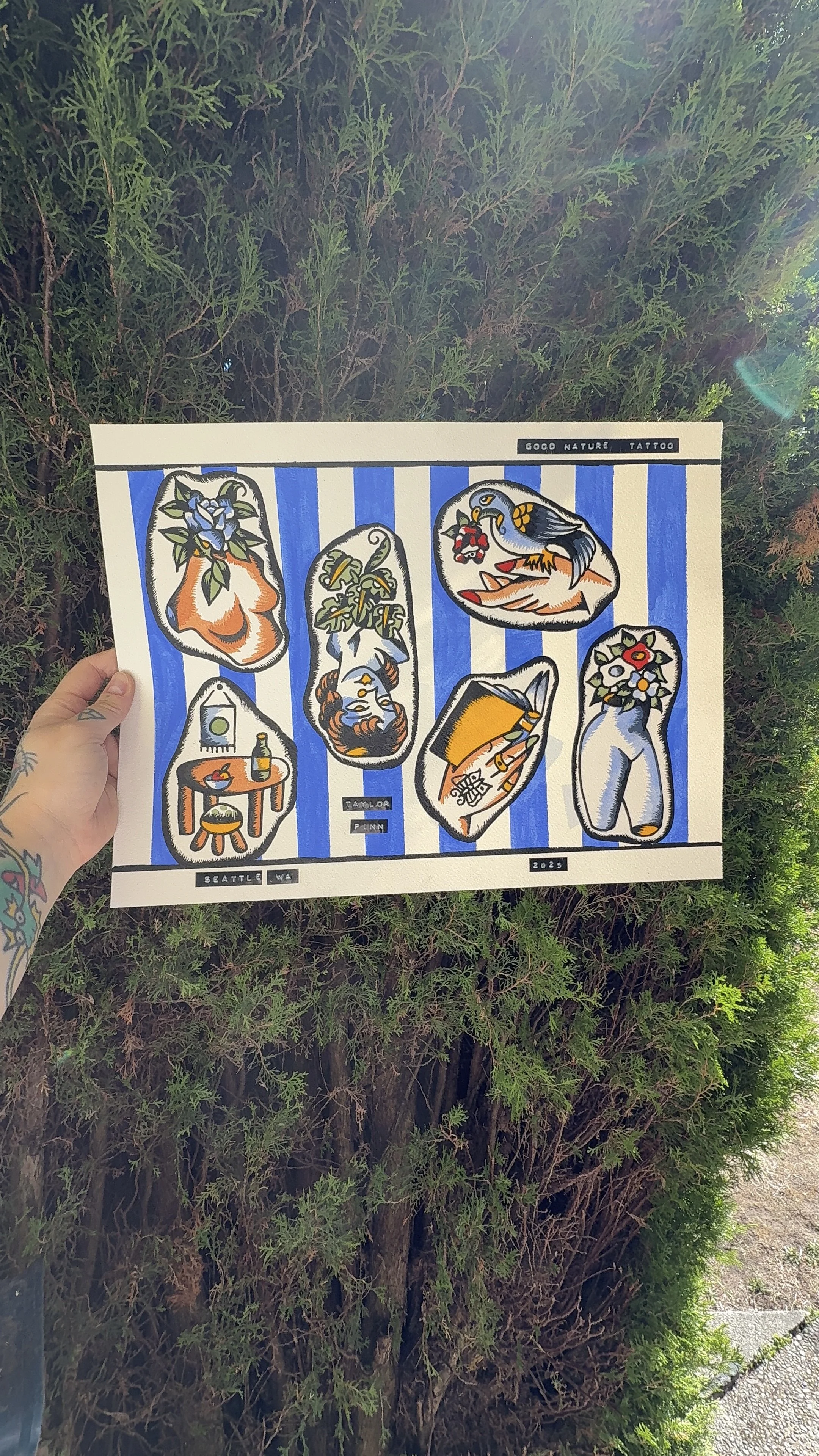American traditional flash tattoo ideas 