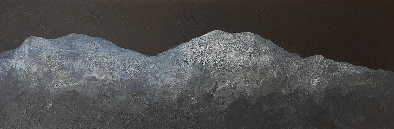 Light in mountains,
2026 – Sanda Sudor. Mixed media on canvas