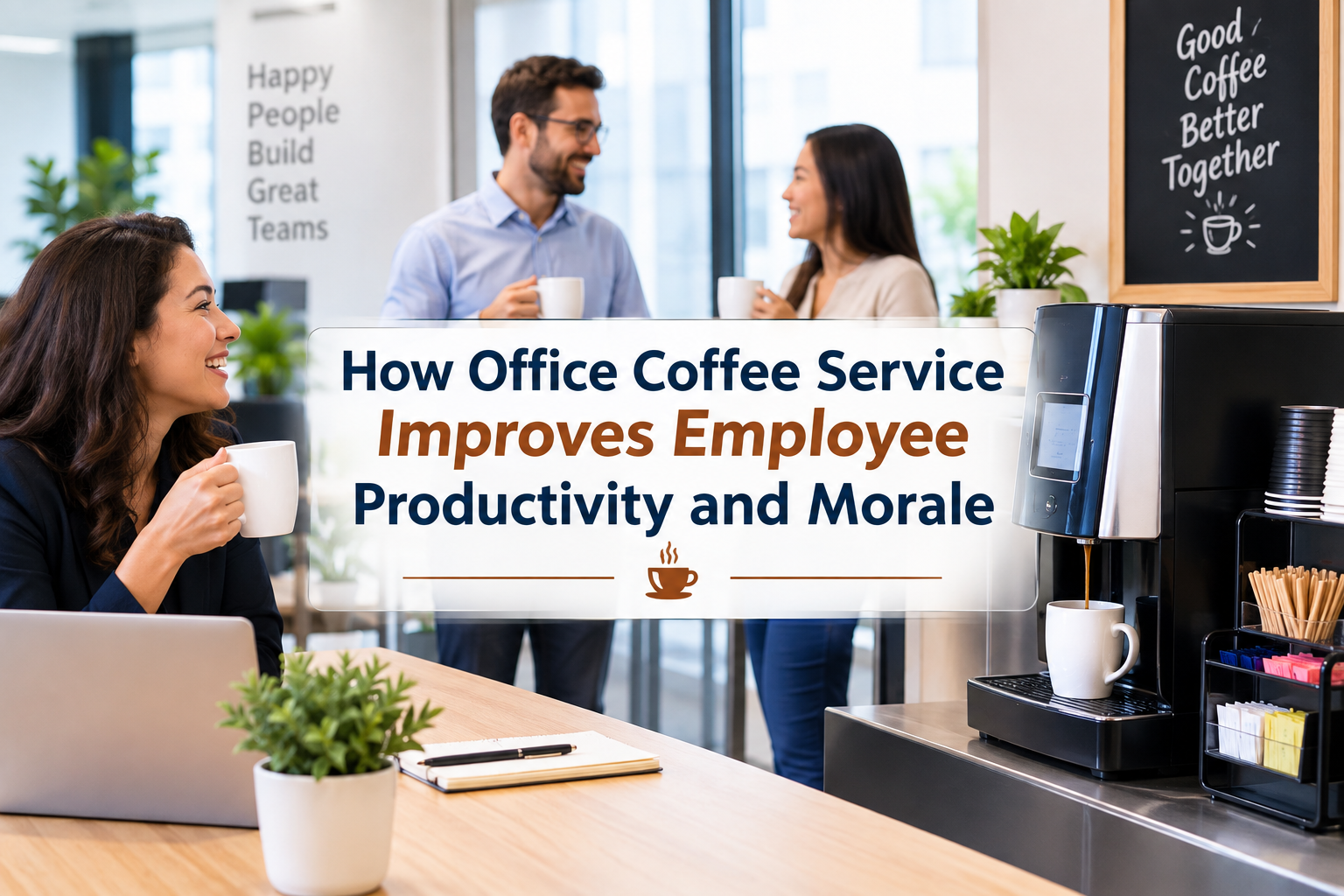 How Office Coffee Service Improves Employee Productivity and Morale&nbsp;