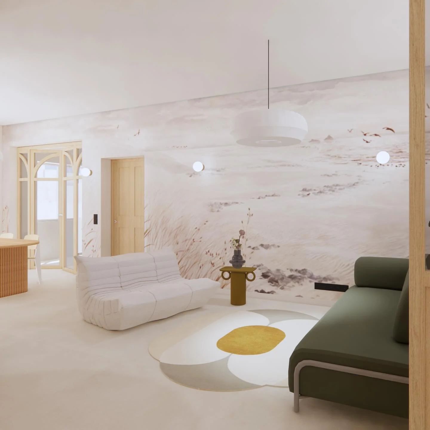 NEW BLOOM
R&eacute;novation d&rsquo;une maison de 120m2 

D&eacute;couvrez les visuels de cette maison familiale dont les travaux sont en cours. 
Les nouvelles ouvertures sur le jardin (hors champs) offrent de nouvelles perspectives et favorisent une