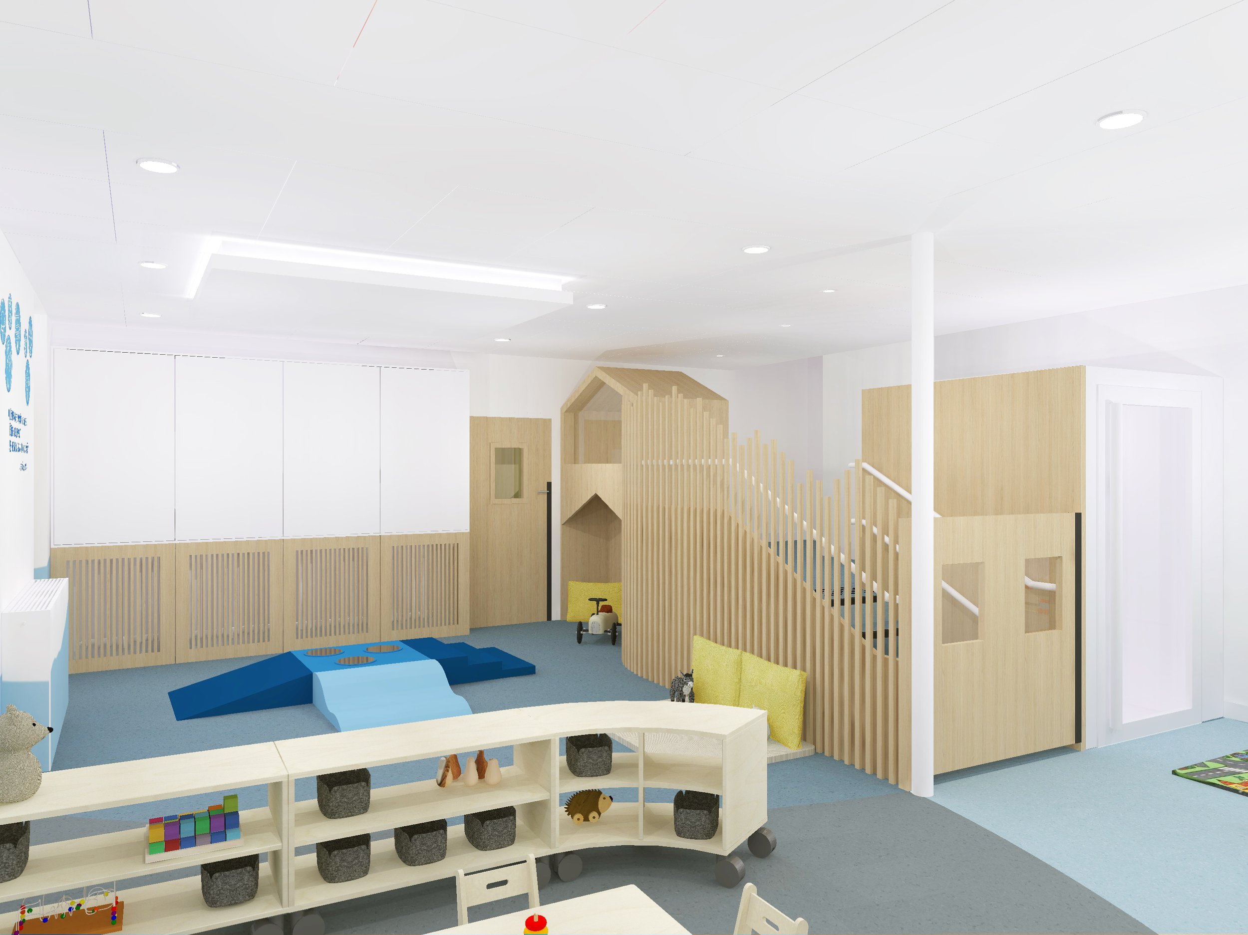Renovation centre de loisirs à Lyon par ATELIER DITO, Architecte d'intérieur à Lyon, architecte crèche lyon, architecte d'intérieur lyon 6, architecte d'intérieur crèche lyon 6