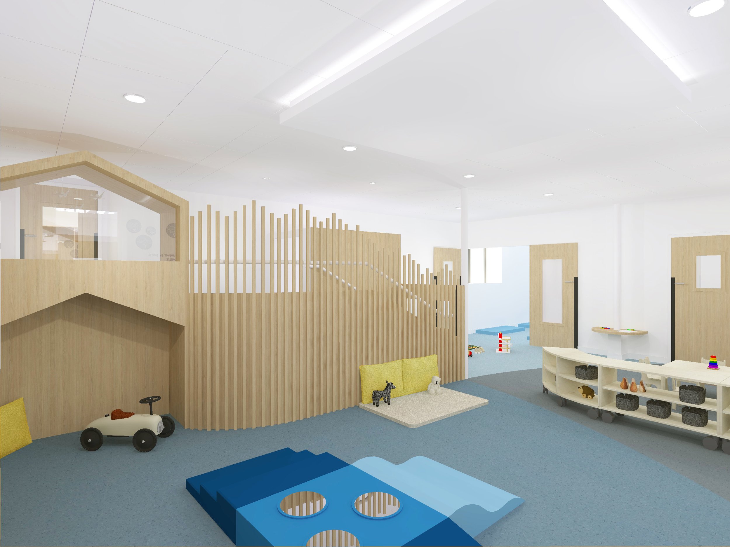 Renovation centre de loisirs à Lyon par ATELIER DITO, Architecte d'intérieur à Lyon, architecte crèche lyon, architecte d'intérieur lyon 6, architecte d'intérieur crèche lyon 6