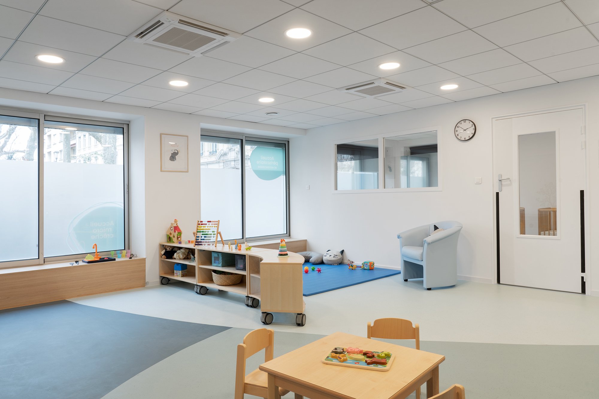 Renovation crèche à Lyon par ATELIER DITO, Architecte d'intérieur à Lyon, architecte crèche lyon, architecte d'intérieur lyon 6, architecte d'intérieur centre de loisirs lyon 6
