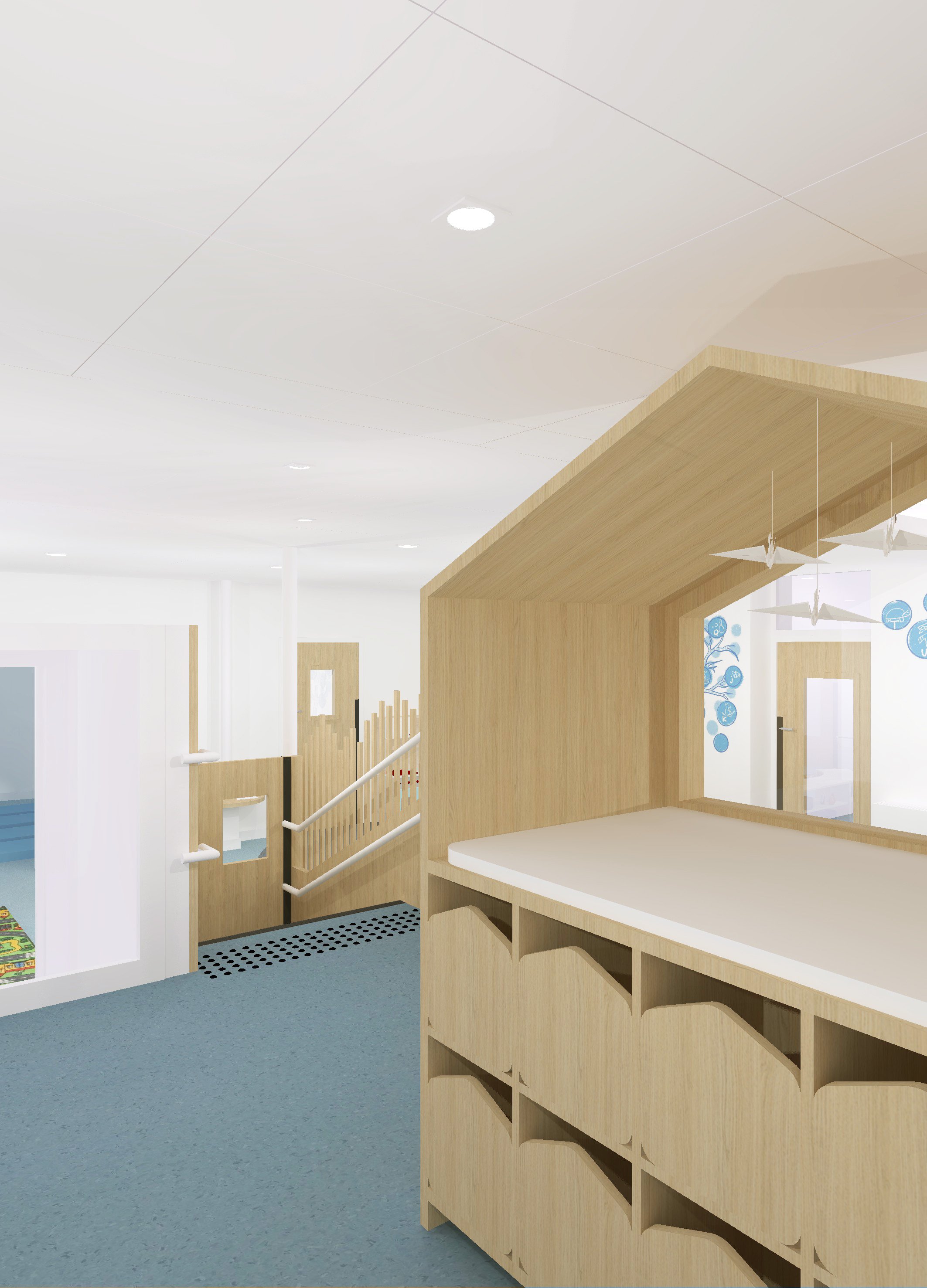 Renovation centre de loisirs à Lyon par ATELIER DITO, Architecte d'intérieur à Lyon, architecte crèche lyon, architecte d'intérieur lyon 6, architecte d'intérieur crèche lyon 6
