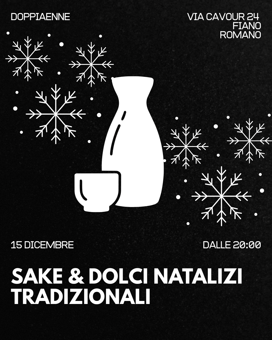 Sake e dolci della tradizione
