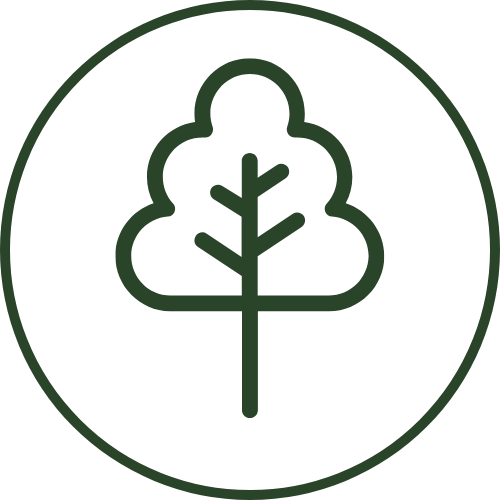 Symbol showing a tree
