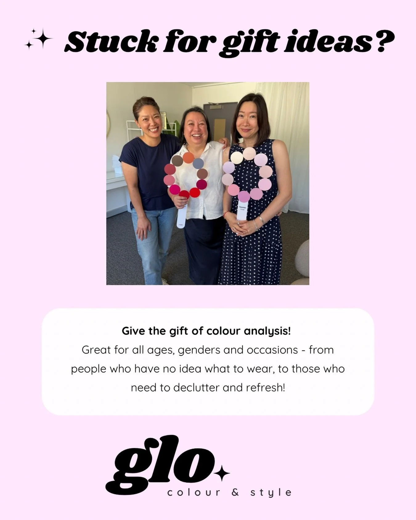 ✨ NEW VOUCHER OPTIONS AVAILABLE ✨

&lsquo;Tis the season to freak out about gift shopping, so let me make it easier for you!

By popular demand I&rsquo;ve also added dollar value gift cards ($100/$200) - if you&rsquo;d like a custom amount just shoot