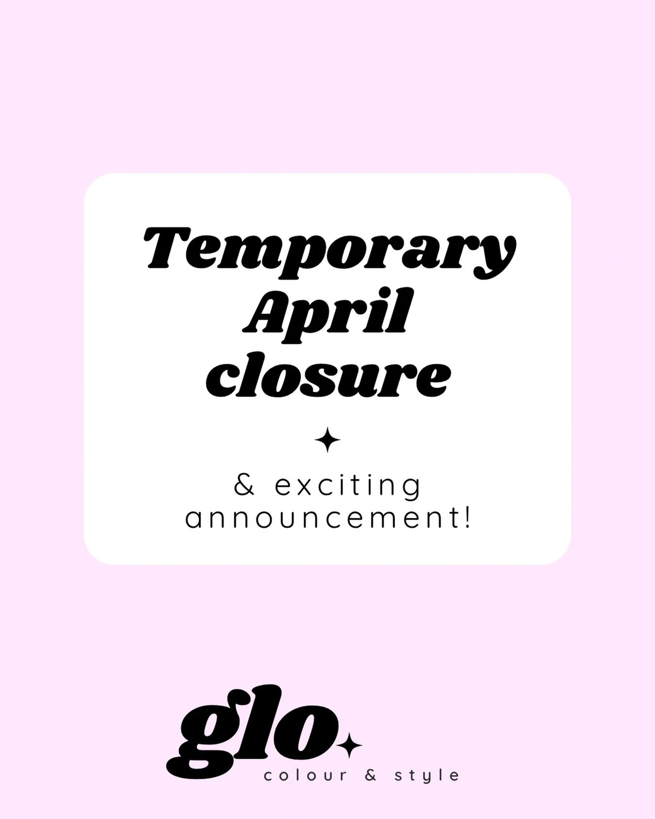 📣 ANNOUNCEMENTS 📣
🖤 Feb/Mar will be your last chance to book in at the current prices before they increase!

🩷 The studio will TEMPORARILY close for the month of April as I am travelling to Korea to do some courses and rejigging the current servi