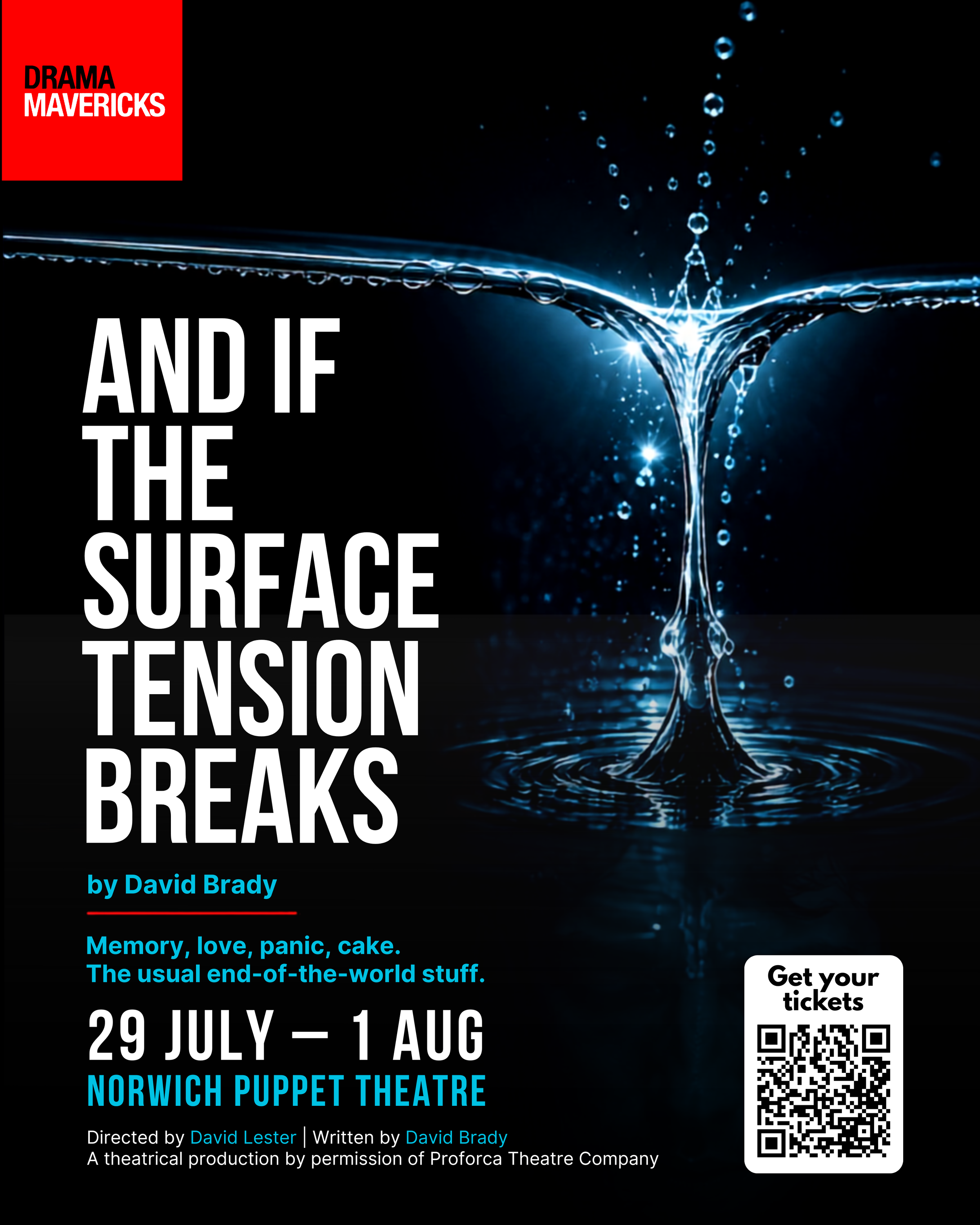 AND IF THE SURFACE TENSION BREAKS