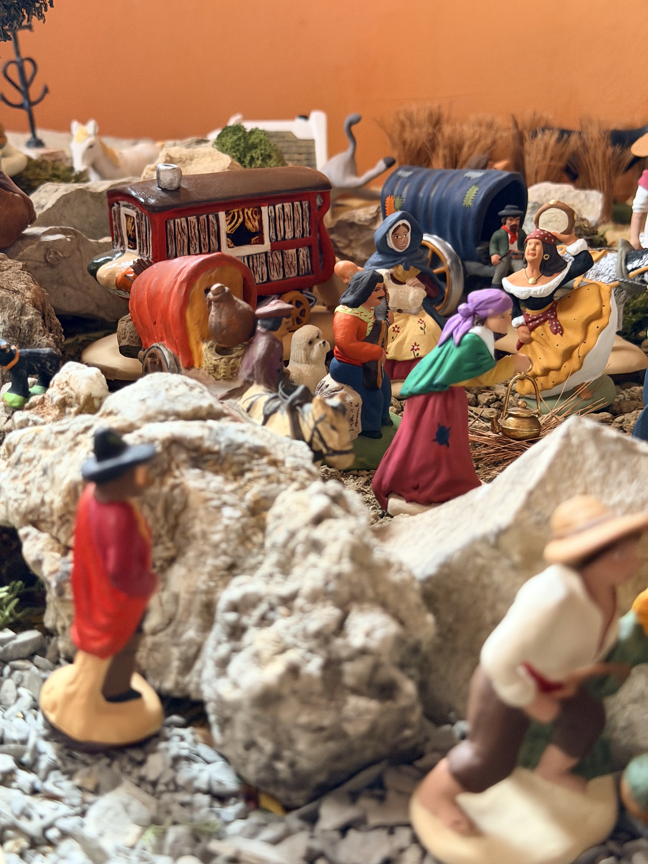  Le camp des Gitans en Camargue… 