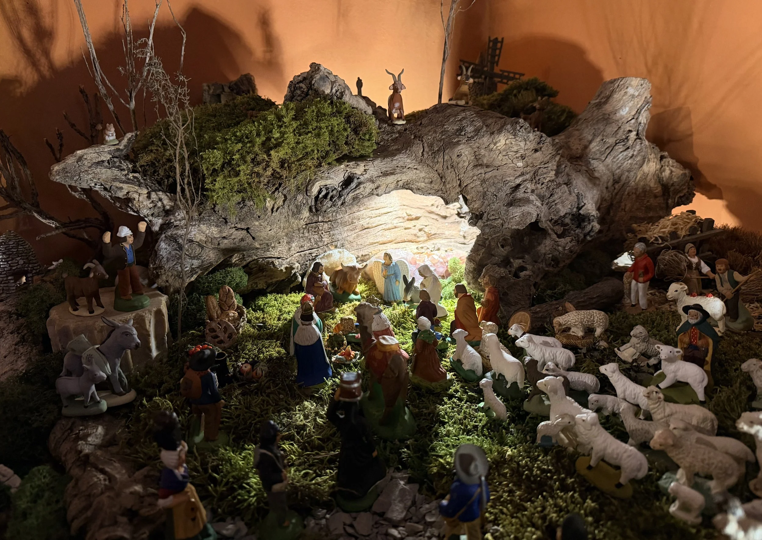  La grotte de la Nativité… 