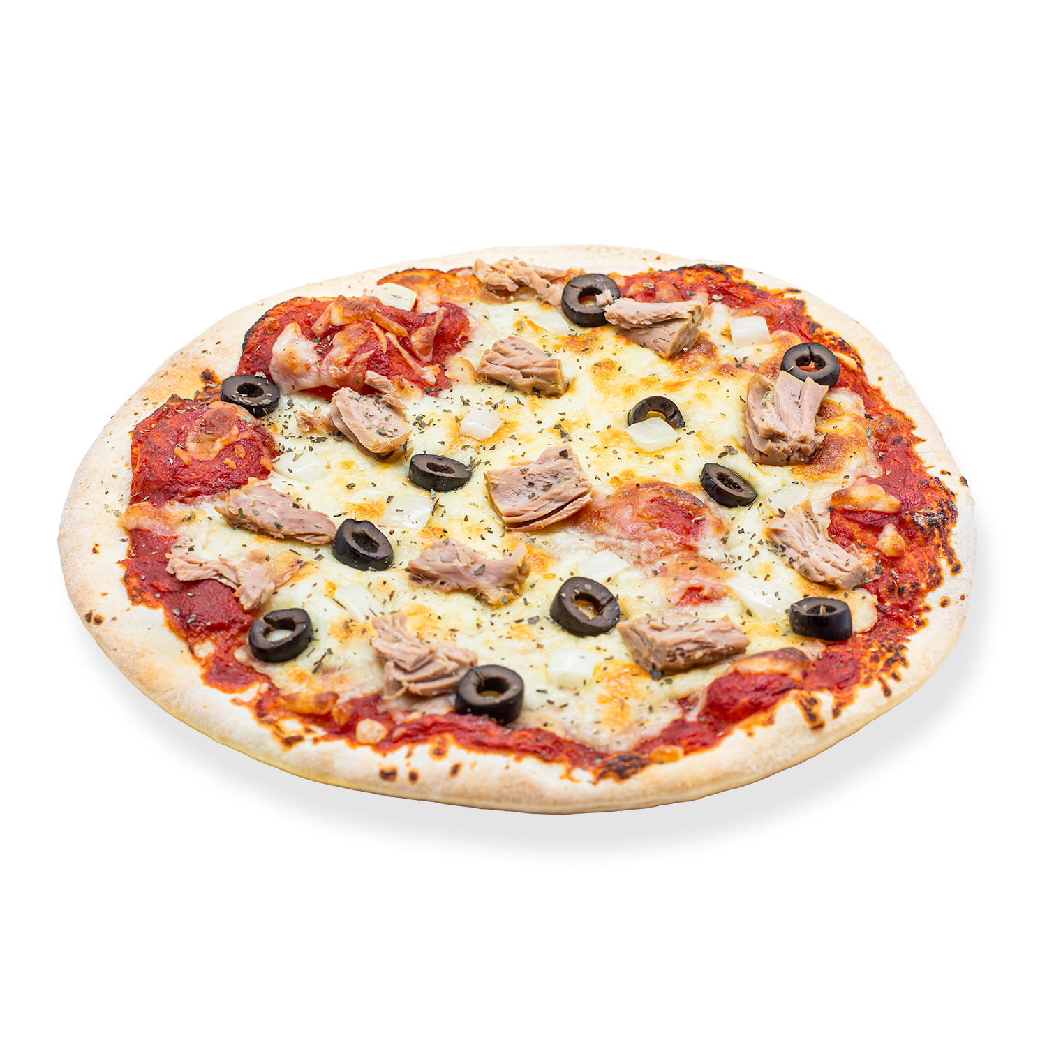 Grande Pizza Thon Olives / Tuna and Olive