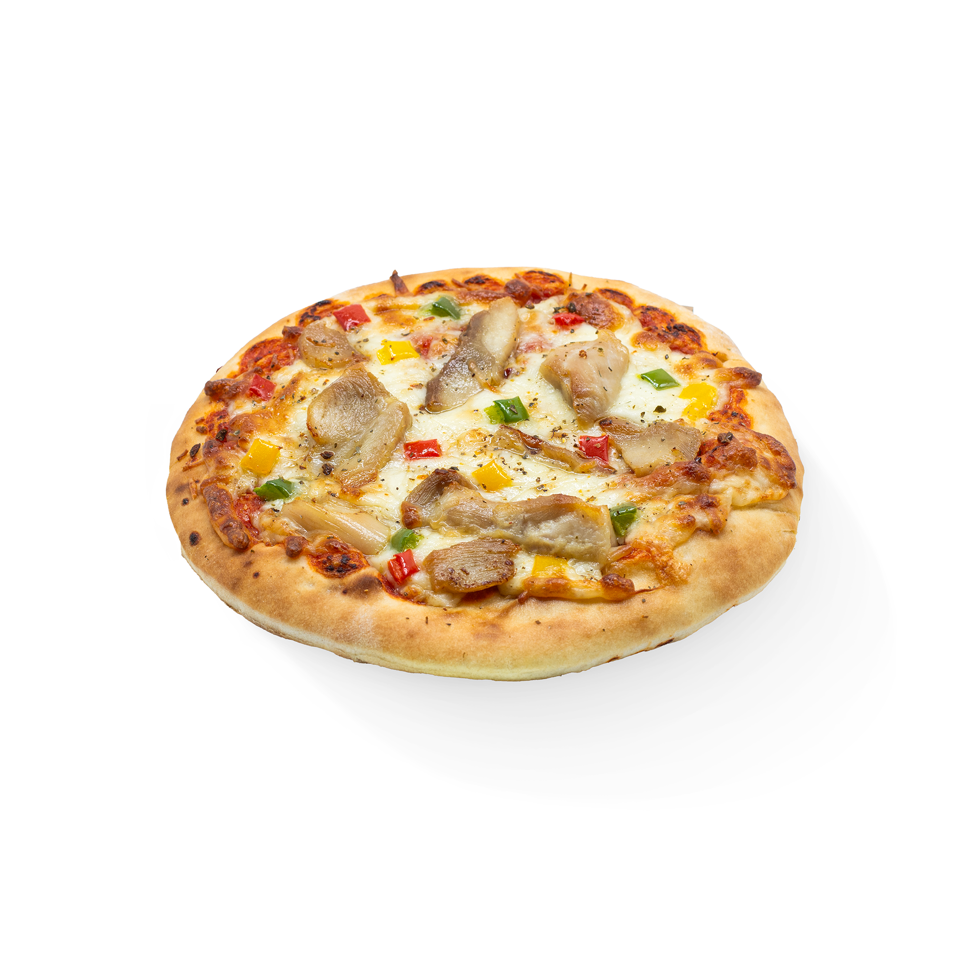 Pizza Poulet Poivrons  / Chicken and pepper pizza