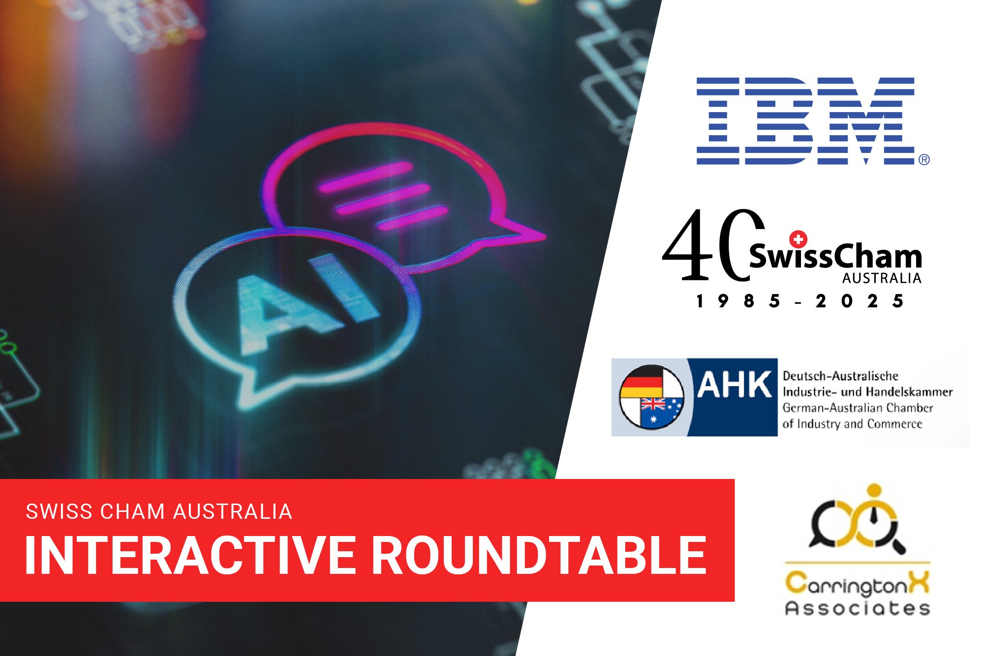 Interactive HR roundtable with IBM’s AI for HR – Sydney