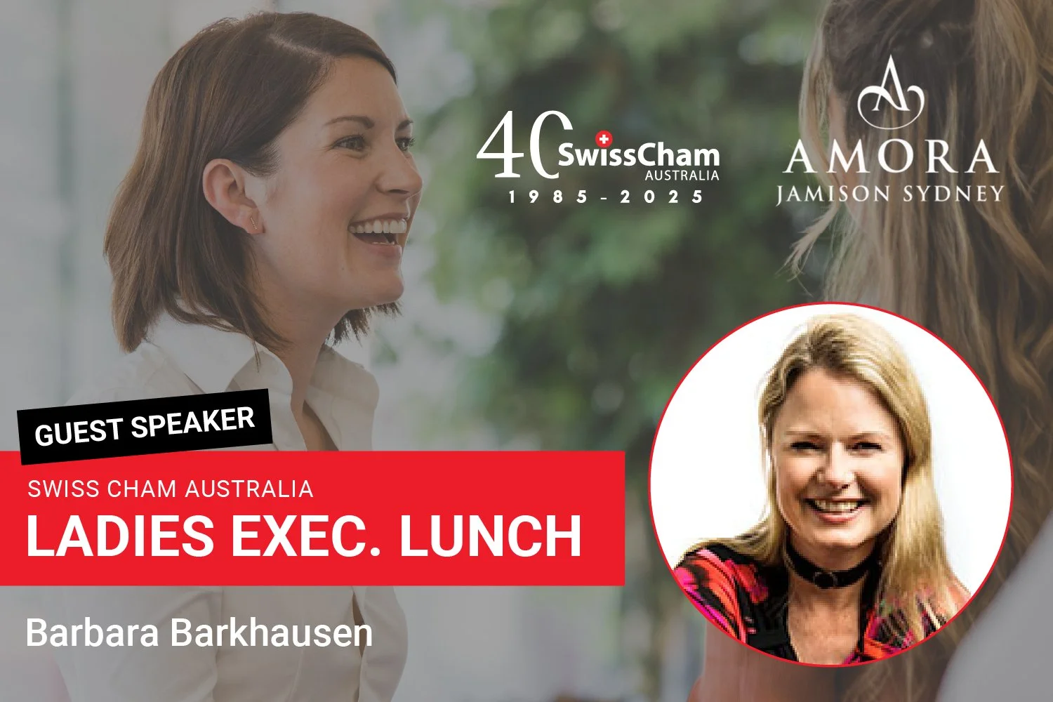 Ladies Executive Lunch Amora Hotel – Sydney