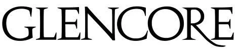 Glencore logo in black text on a white background.