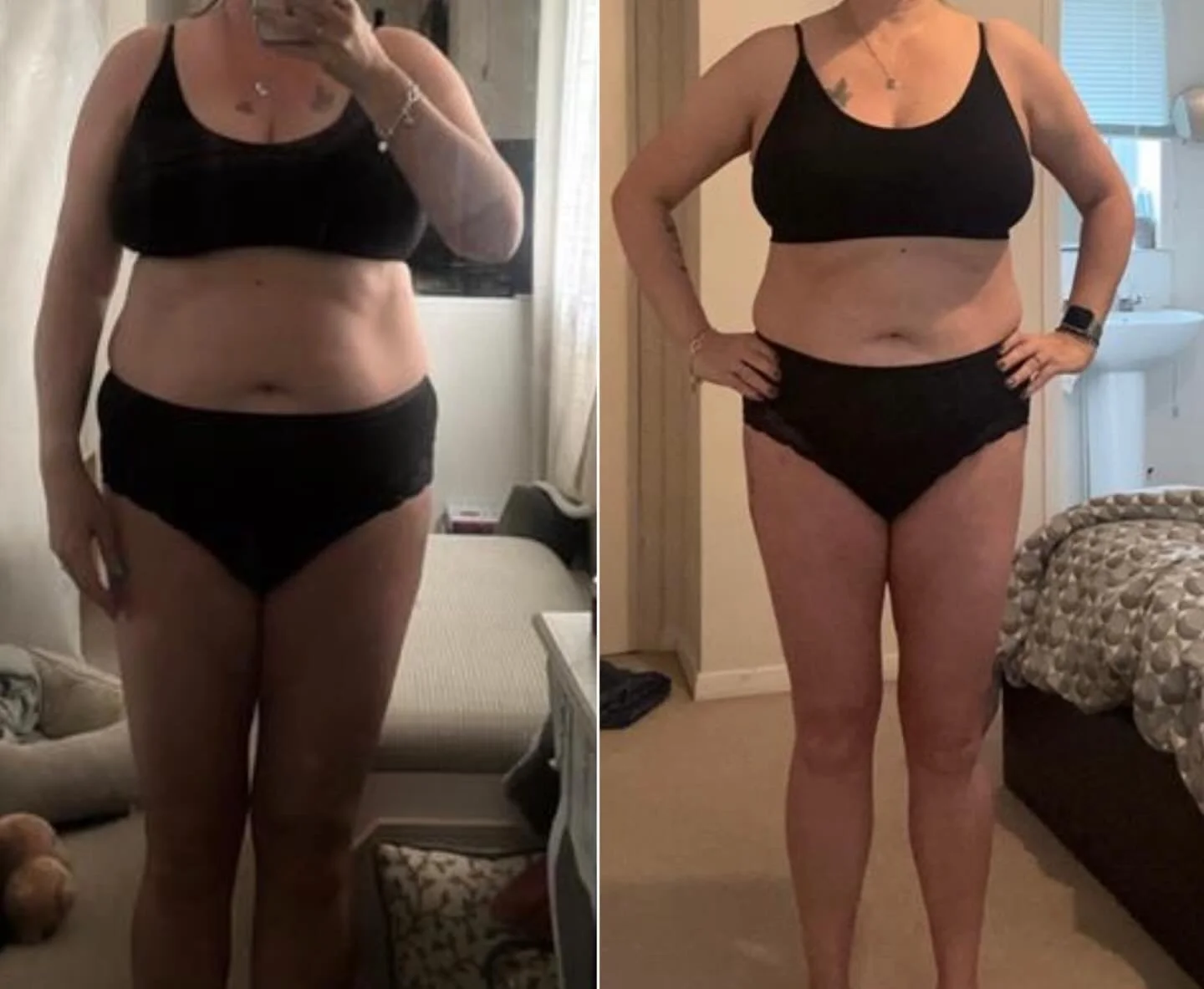 This is real life progress.
A busy mum balancing work, family and life.

No extremes. No all-or-nothing.
Just smarter choices, structured training done with intent, and showing up consistently.

Add in the support and accountability of us and our com