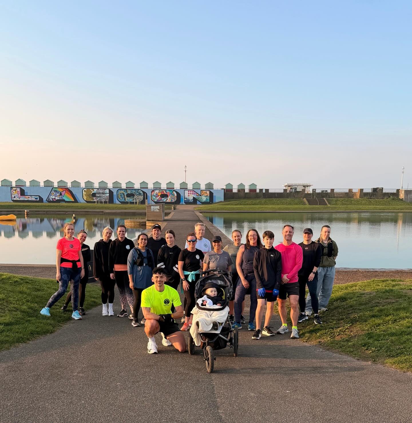 Lagoon Loops 👟🌊
This week&rsquo;s Coached FITT Run Club took on loops of Hove Lagoon, steady running along the long sides, then fast sprints on the short stretches.
Mixing sprinting with relaxed jogging helps develop speed, aerobic capacity, and yo