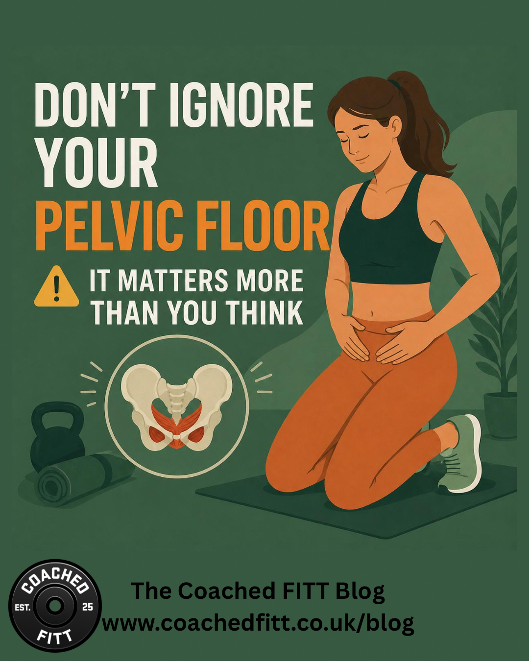 Don’t Ignore Your Pelvic Floor ⚠️ It Matters More Than You Think