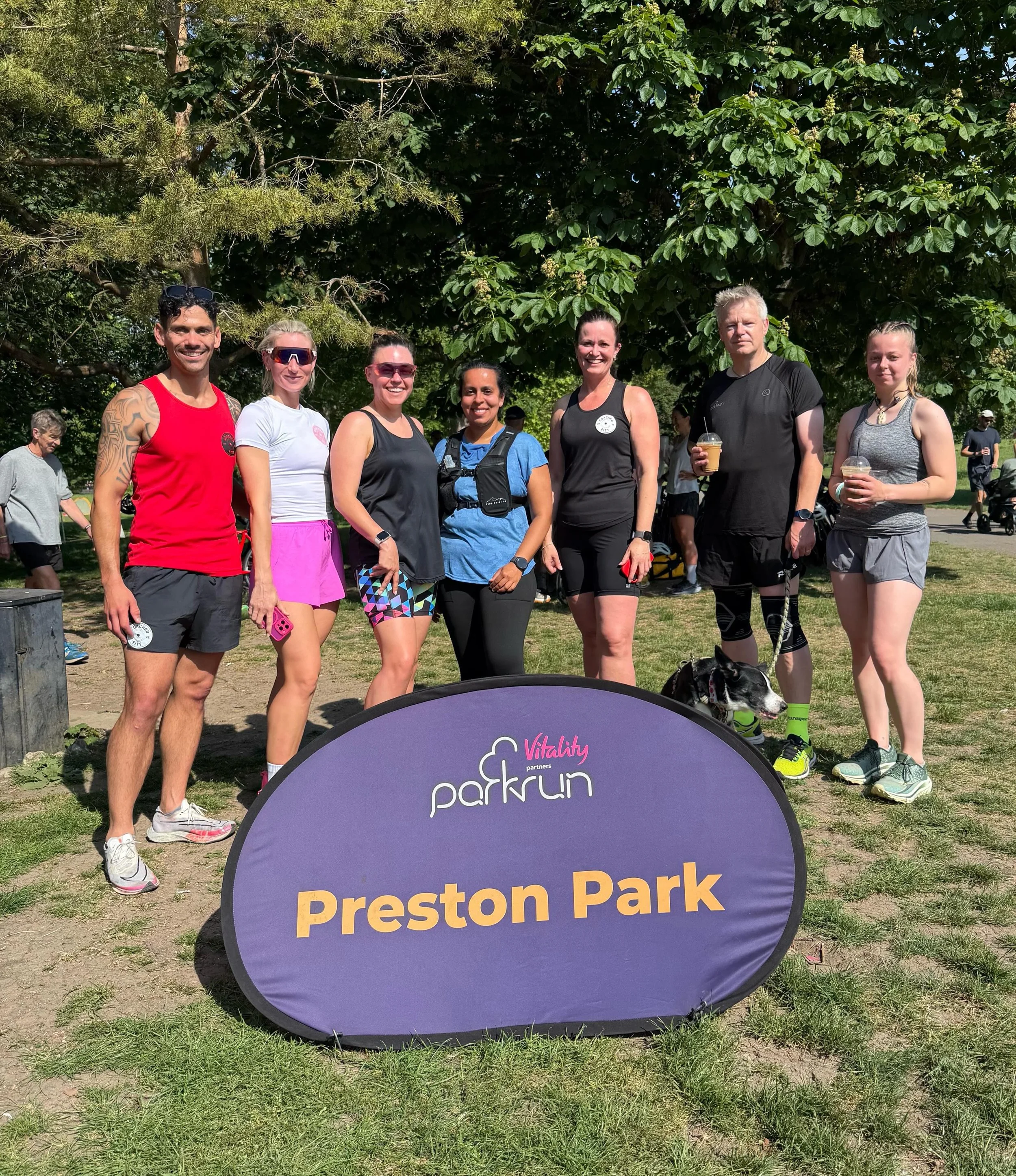 Preston Park parkrun ✌️

#CoachedFITT #parkrun #run #running #5k 
@preston_parkrun