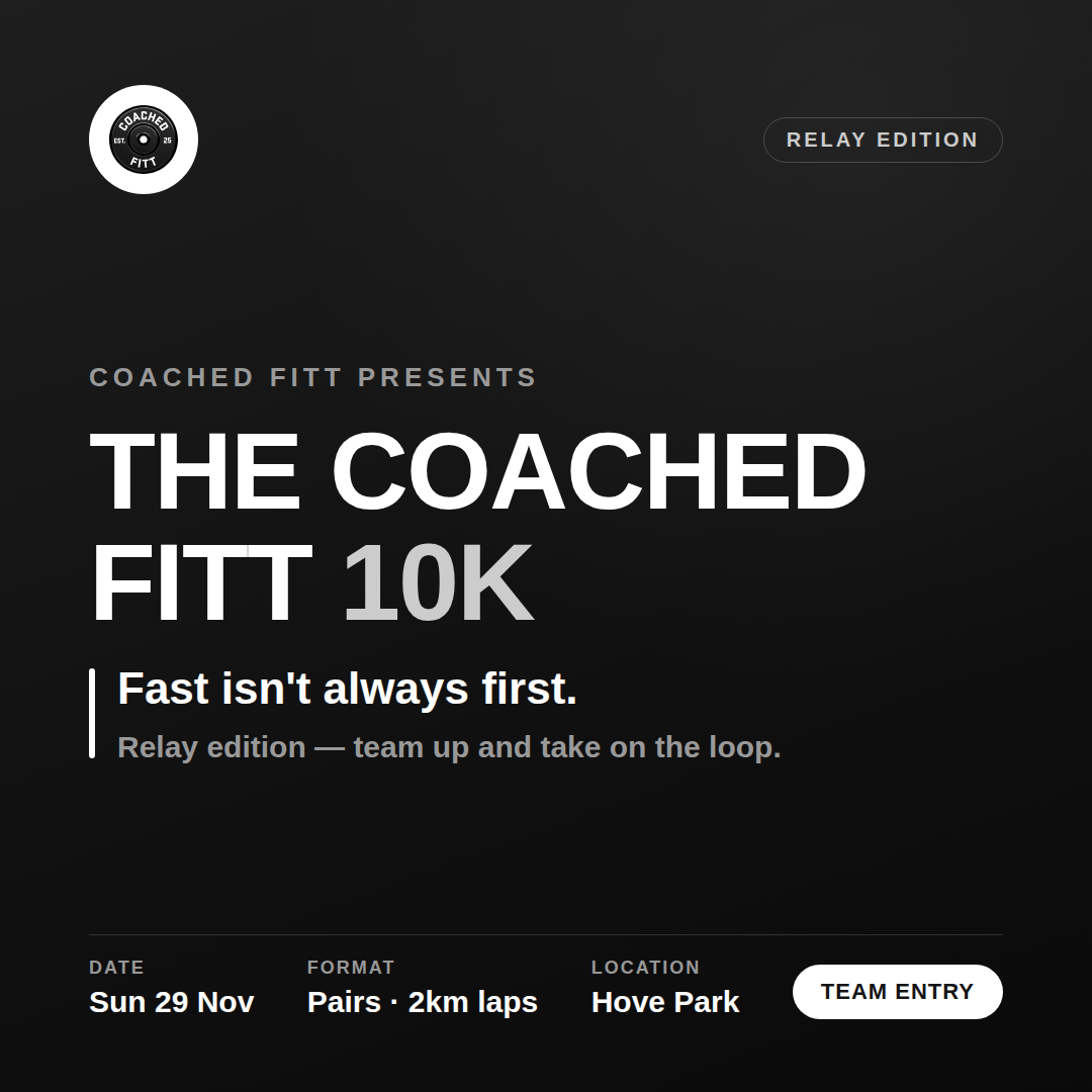 The Coached FITT 10K 