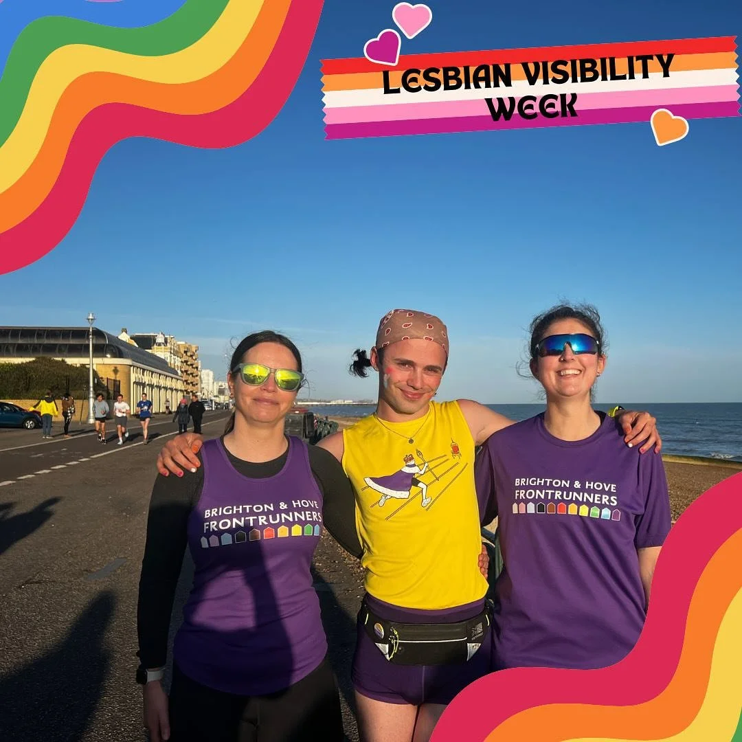 Celebrating Lesbian Visibility Week 🧡🤍🩷