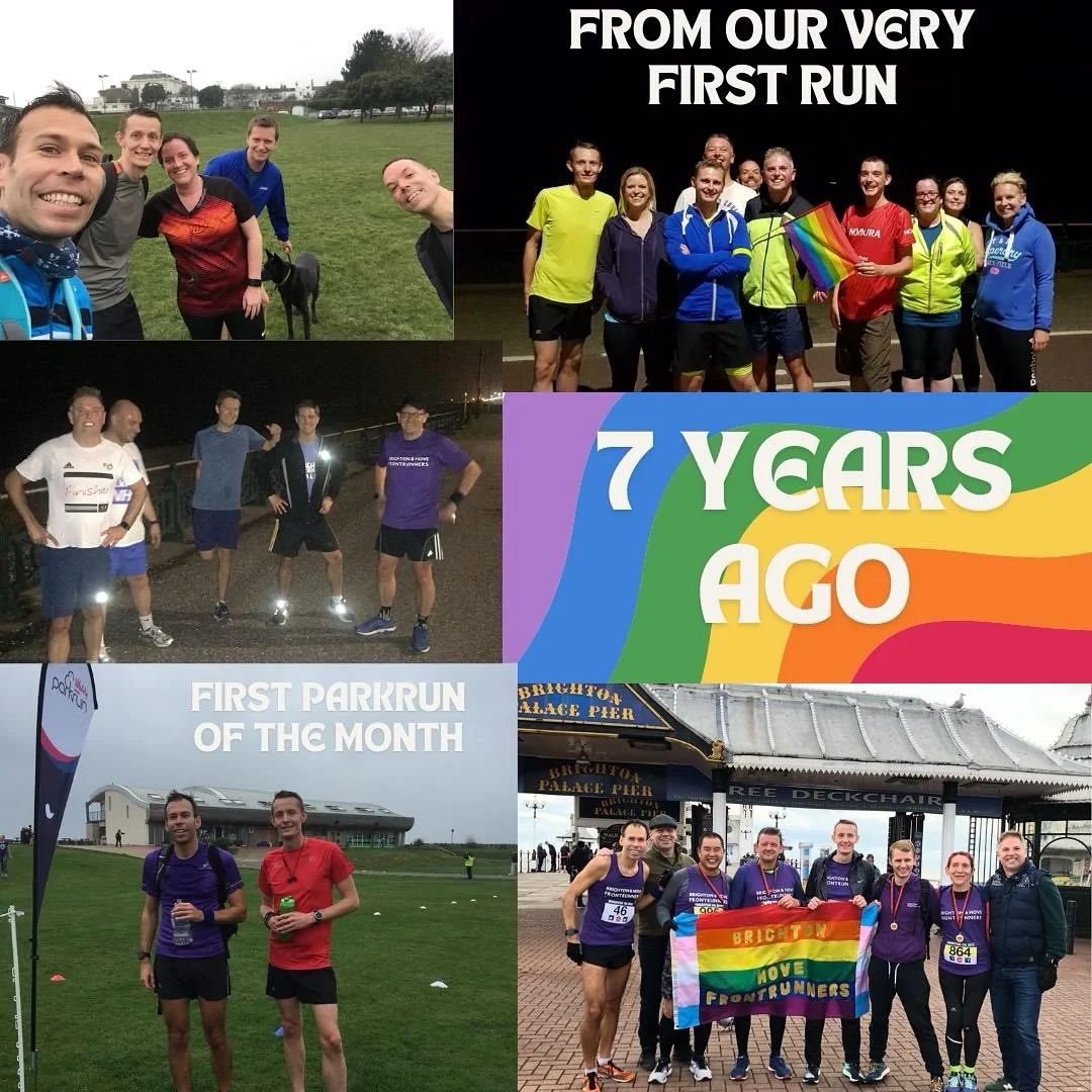 Last night we celebrated 7 years as a club, we have grown from a small group to over 100 members providing a safe and inclusive space for LGBTQIA+ people to come and run 💜 it has been a great 7 years from many Wednesday runs, social, races, club cha