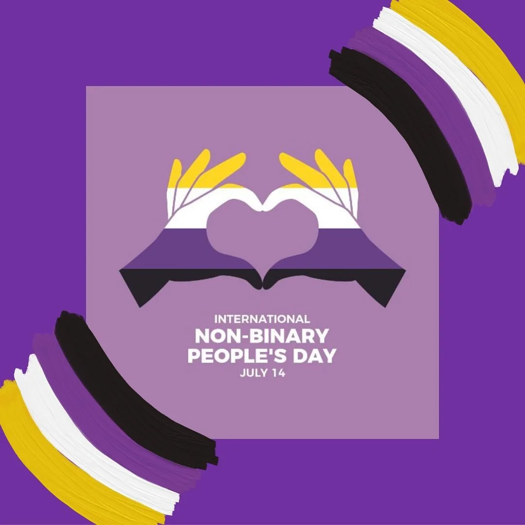 Happy international non-binary people&rsquo;s day - here&rsquo;s a few words from some of our members 💛🤍💜🖤