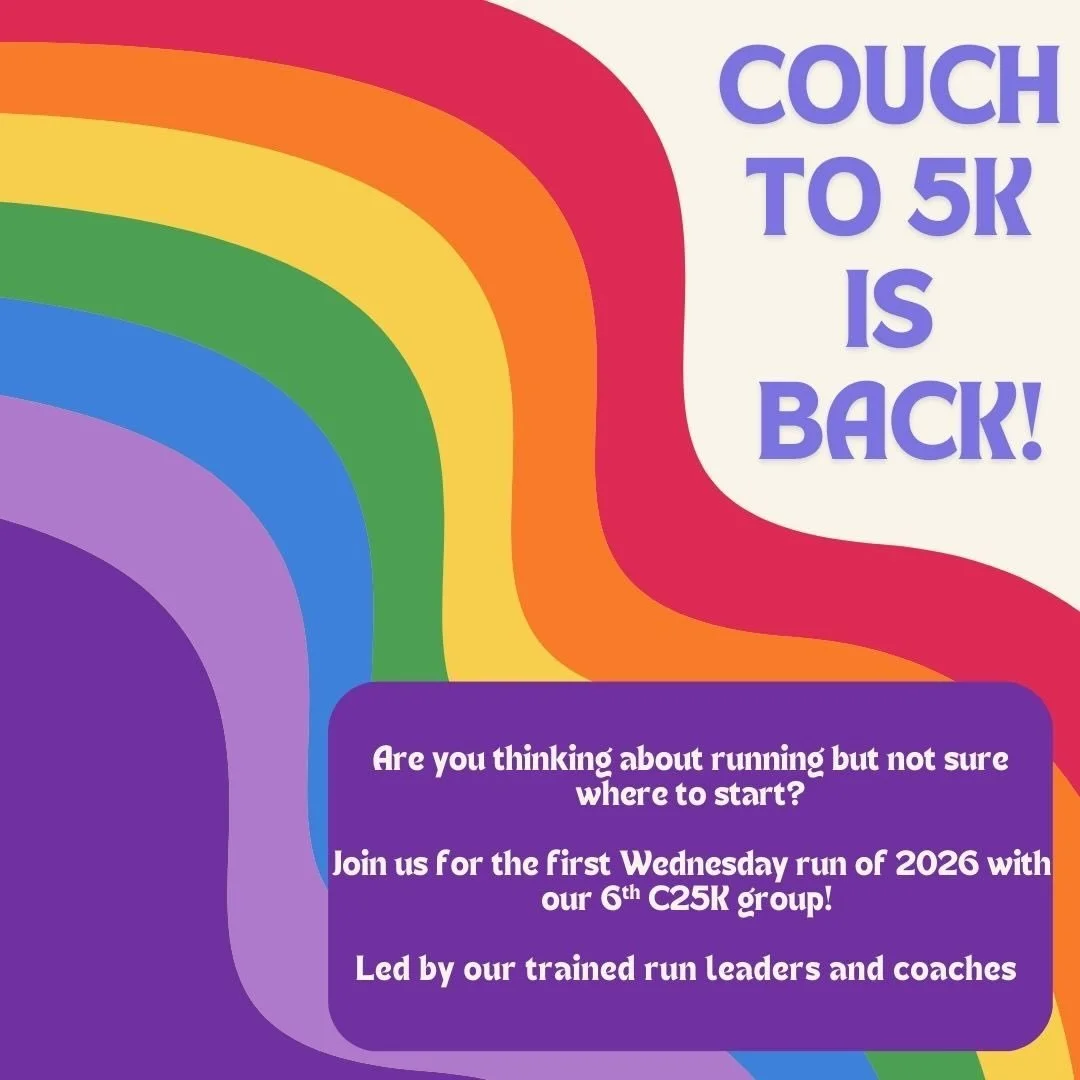 Couch to 5K is back for the 6th time!🤩 Not sure about running or don&rsquo;t know where to start, join us in the New Year to start your journey and join a fantastic club 💜 link in the bio #brighton #lgbtq #runclub