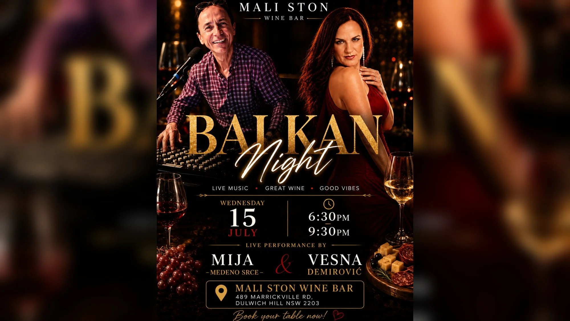 Balkan Night at Mali Ston Wine Bar