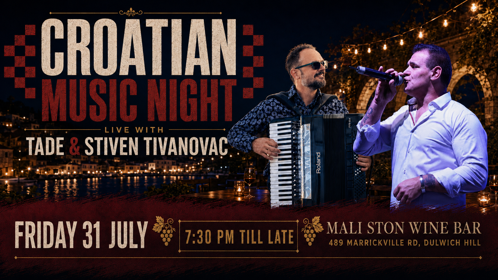 Croatian Music Night at Mali Ston