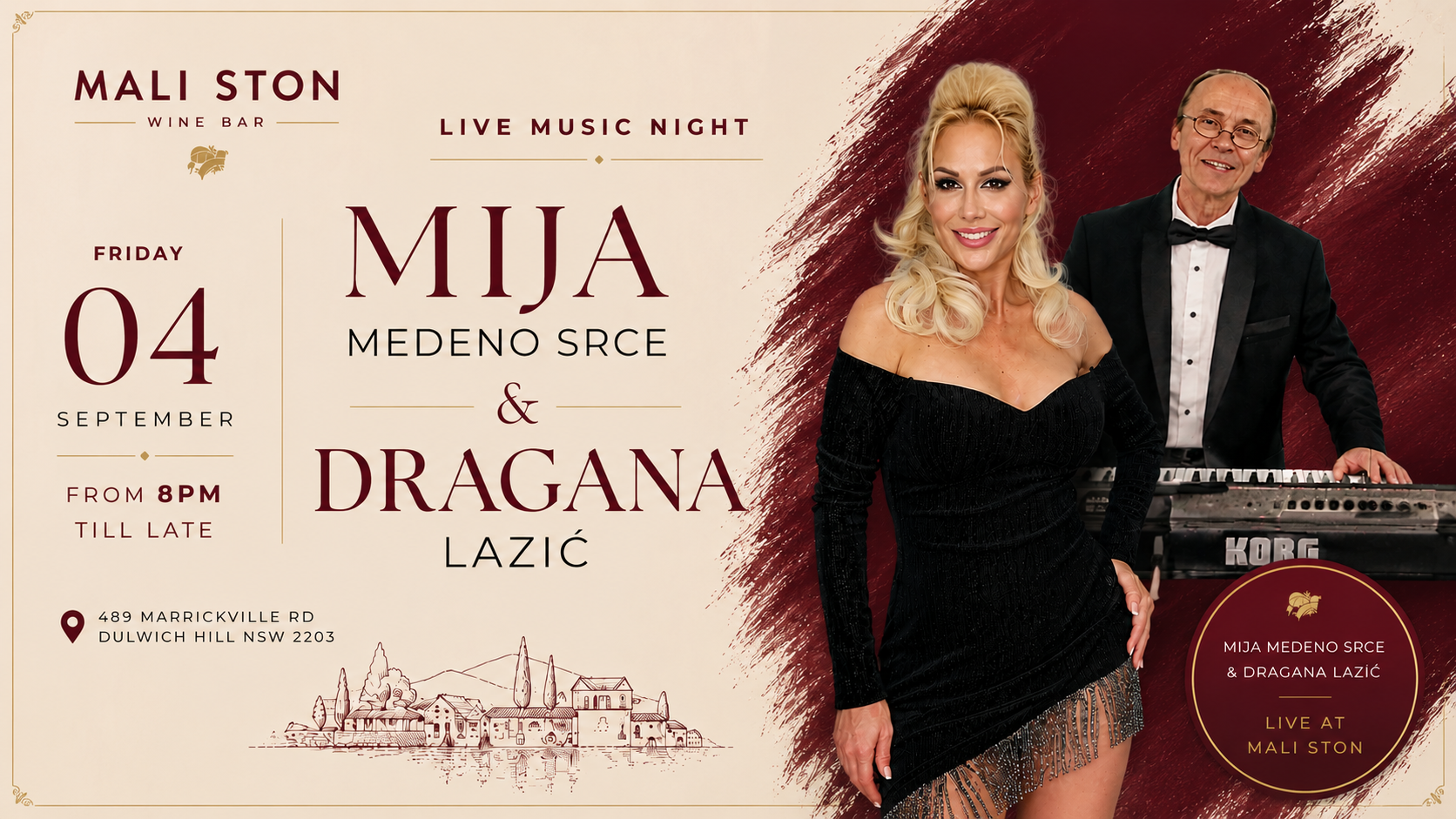 Balkan Music with Mija and Dragana 