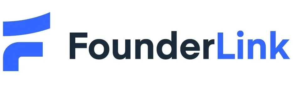 FounderLink logo where founders find community