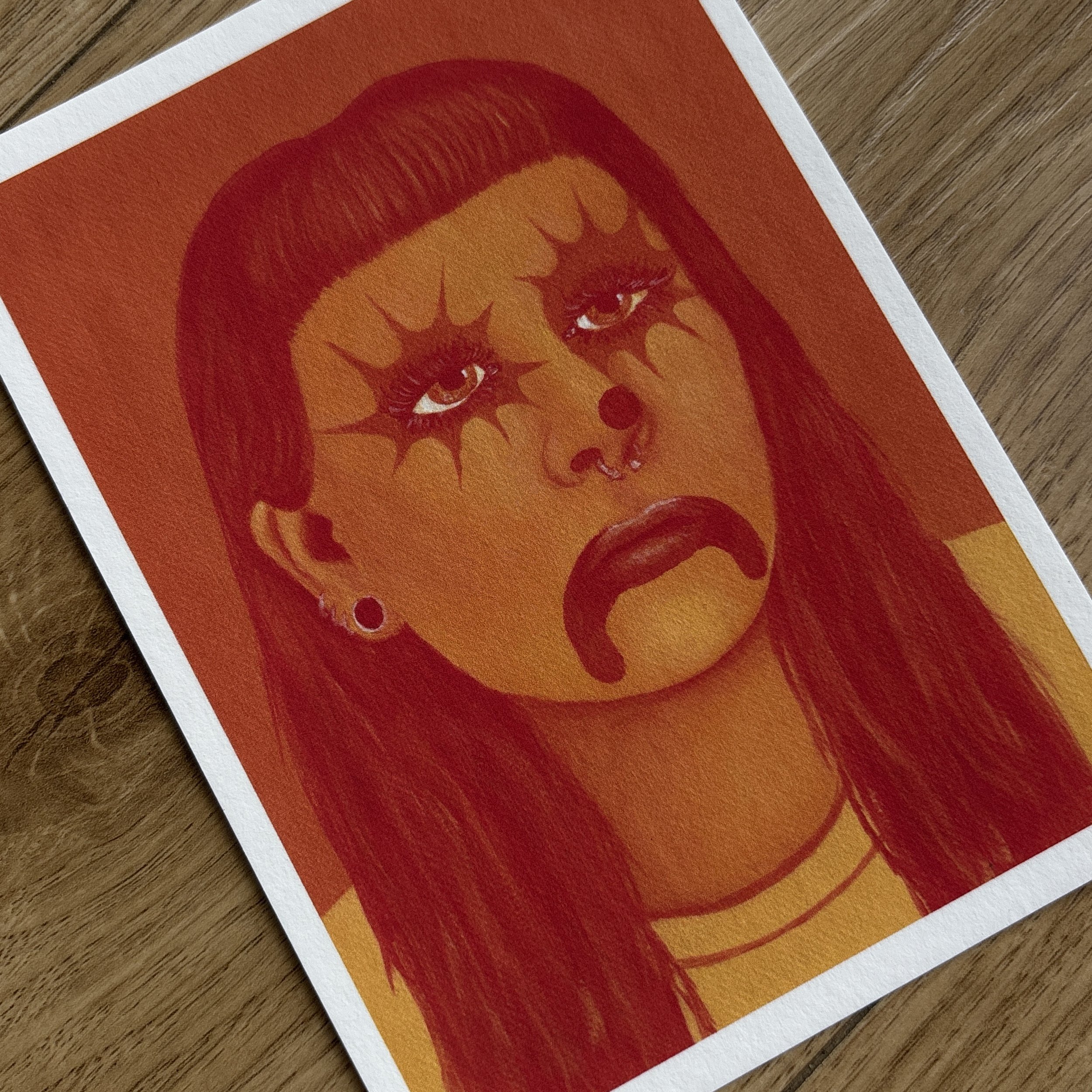 ornage clown print close up flat lay.jpg
