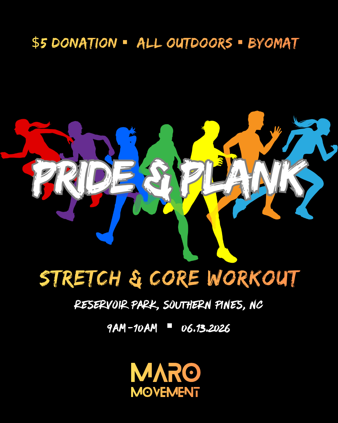 Pride & Plank: Stretch & Core Workout