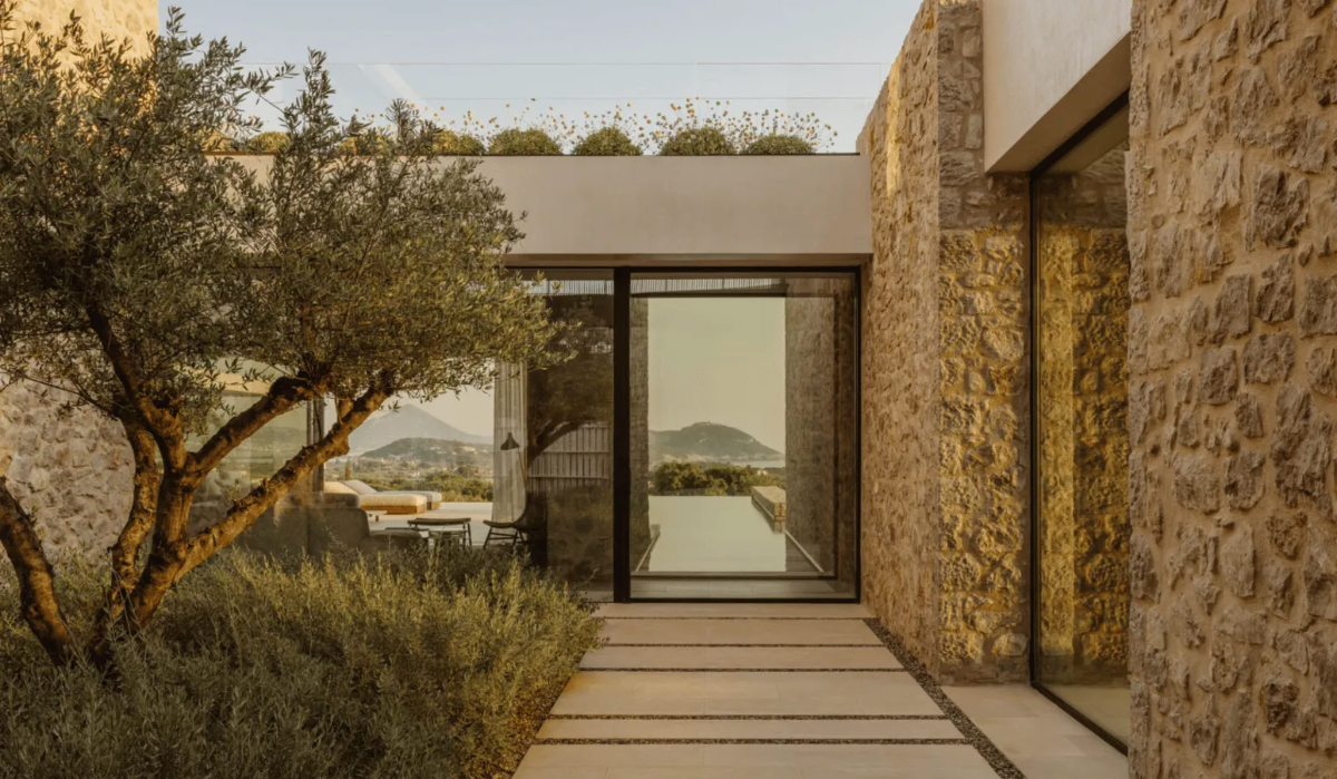 K-Studio’s Southwand House courtyard.