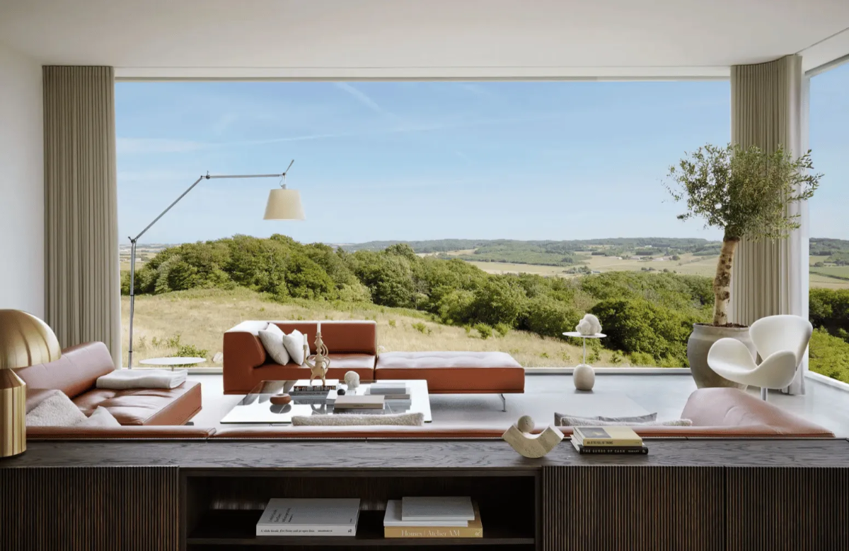 BIG’s Villa GUG living space.