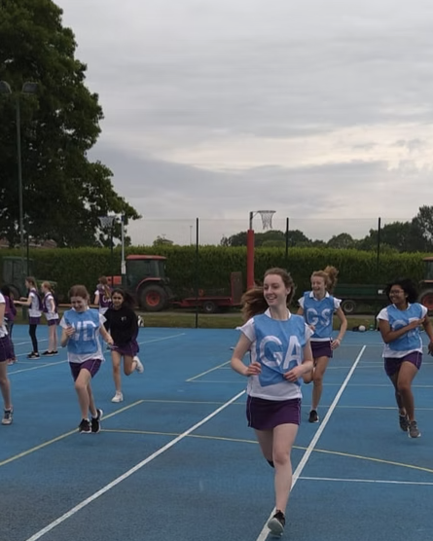 Summer netball training