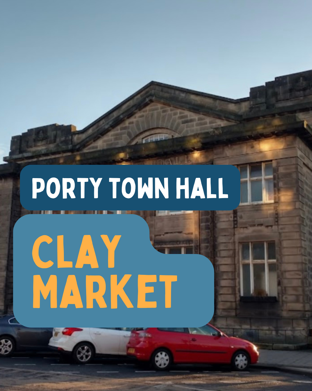 Clay Makers Market at Portobello Town Hall