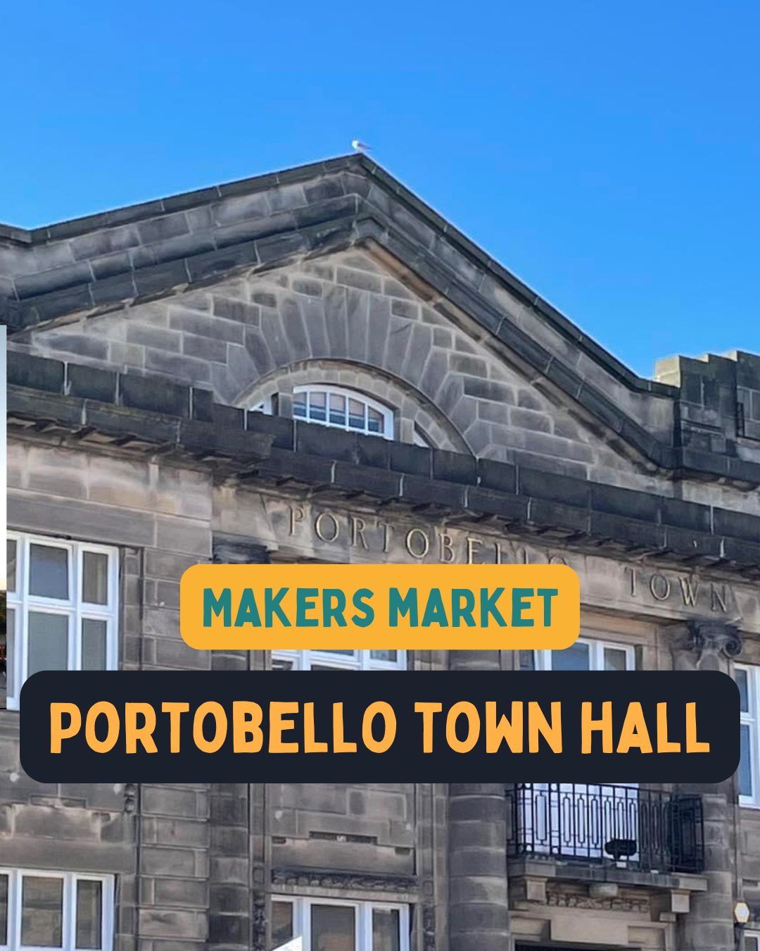 Makers Market - Portobello Town Hall